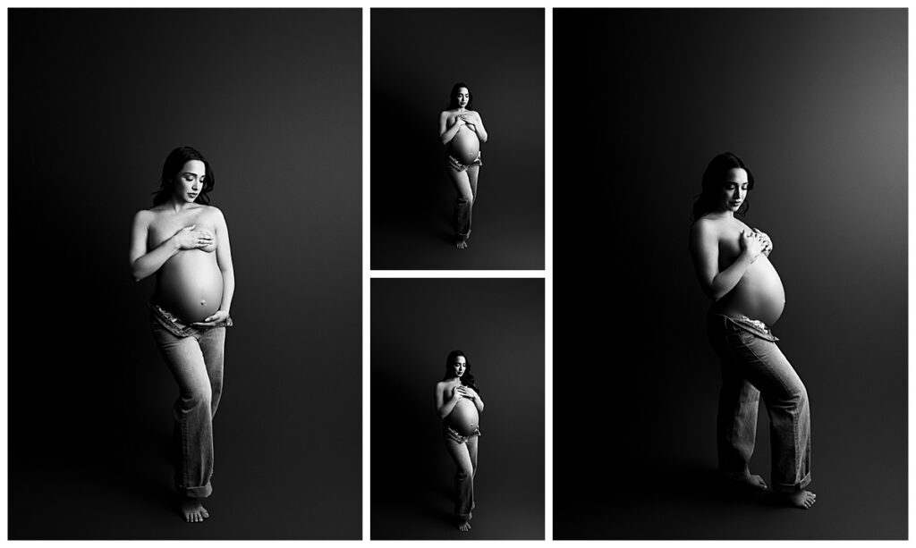 femme enceinte portrait maternité naturel